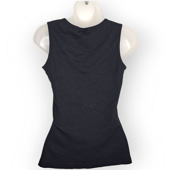 MKM Designs Y2K Ribbed Tank with Glitter and Sequins size Medium - Picture 5 of 7